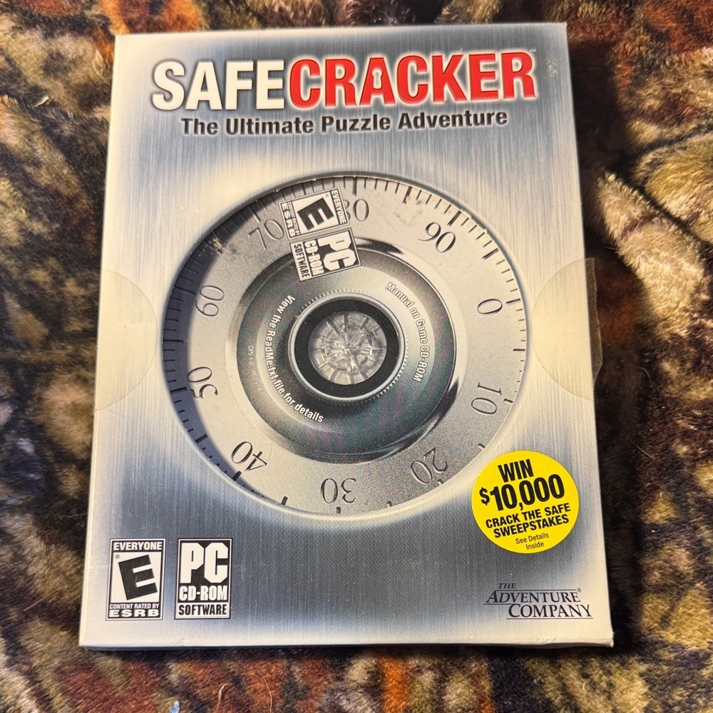 ★ Safecracker The Ultimate Puzzle Adventure PC CD-ROM Game Sealed
